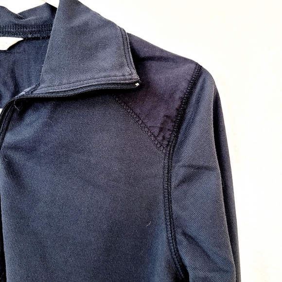 Woolrich navy blue 1/4 zip up pullover shirt Size Small - Picture 3 of 8